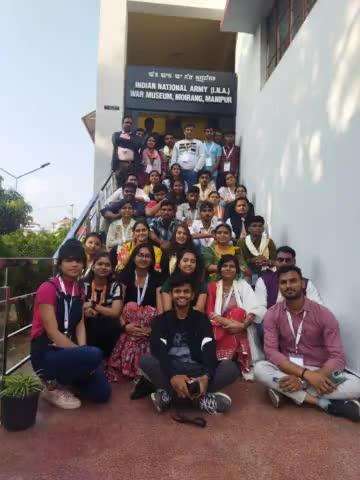 Students from IIT Indore under #EkBharatShreshthaBharat #YuvaSangam visited INA War Museum, Moirang