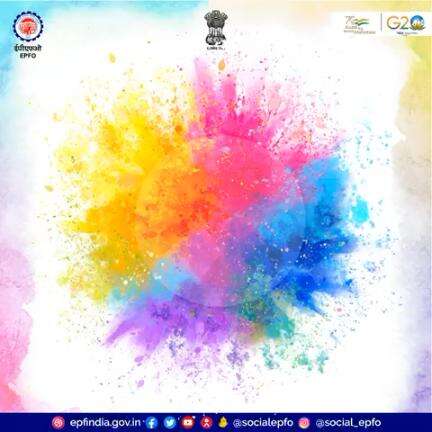 ईपीएफओ की ओर से सभी को होली की हार्दिक शुभकामनाएं । 

#AmritMahotsav #Holi2023 #HappyHoli