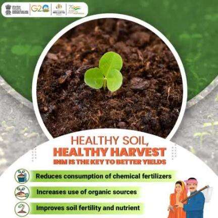 Promoting #INM for #sustainable agriculture reduces chemical fertilizer usage and improves soil fertility through organic nutrient sources
