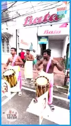 #bharathjodoyatra  की कुछ झलकियां दिखाई दीं
