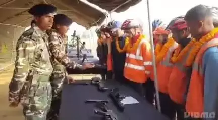 #NCC की स्थापना के 75 वर्ष पूरे। इस उपलक्ष्य में मेगा साइकिल रैली निकाली गयी।