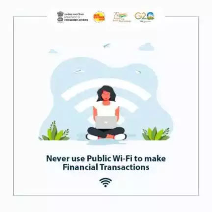 Do not make financial transactions over shared public computers or while using public Wi-Fi network. 
#Cybersafe