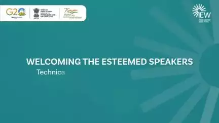 Welcoming the esteemed speakers on #IndiaEnergyWeek technical panels.