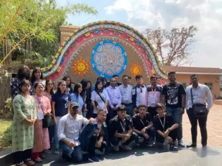 Students of NIT, Manipur having a blast at MPT Dodi, MP during their #YuvaSangam visit.

#EkBharatShreshthaBharat