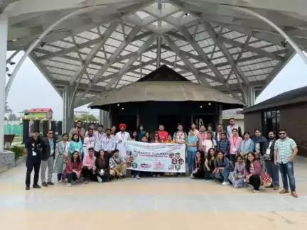 #YuvaSangam Punjab team visits Indian National Army(INA) INA Headquarters located at Moirang, Manipur.