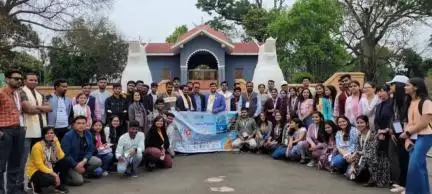 Under #YuvaSangam initiative of #EkBharatShreshthaBharat programme, a group of students from IIT Indore visited Kangla