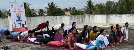 On 21st June 2022 all Regional offices of #EPFO celebrated International Day of Yoga. A few pics of the celebration are posted here.

#YogaForHumanity