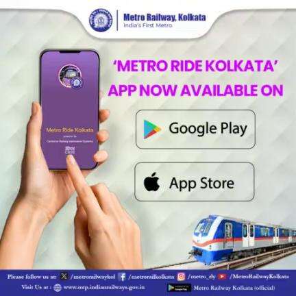 #MetroRideKolkata app is now available on #AppleStore apart from #GooglePlayStore.
Enjoy your journey in #Metro.