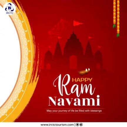 IRCTC wishes you a life filled with blessings on the occasion of auspicious #RamNavami. 

www.irctctourism.com