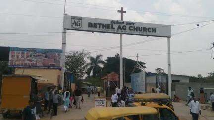 Slow-moving traffic due to worship at Bethel church  near Hebbal towards Veerannapalya, Kindly cooperate.