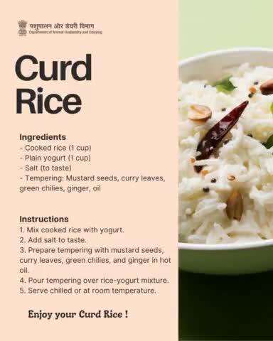 Cool and creamy, Curd Rice is a refreshing South Indian delight!
#CoolAndCreamy #curdrice #SouthIndianDelights #refreshingdish #indiancuisine