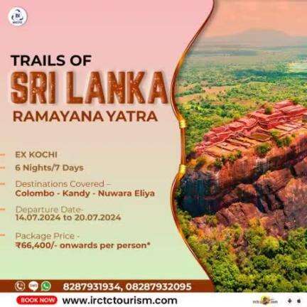 #Mountains, #Memories, and temple trails! 

Explore #Rama's legendary journey through #SriLanka with IRCTC Tourism