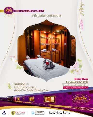 Discover the ultimate indulgence with #Arogya #Spa cum fitness centre aboard the #GoldenChariotTrain.