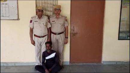 #थाना श्रीबालाजी़ः- दुष्कर्म के प्रकरण में एक वर्ष से फरार आरोपी मोडाराम को किया गिरफ्तार।