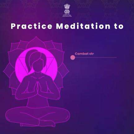 Benefits of meditation 

#YogaForSelfAndSociety #IDY2024 #MoA #CCRH #InternationalYogaDay2024