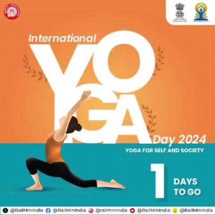 Feel healthier from head to toe. 🧘🏻‍♂️
#InternationalDayOfYoga #1DayToGo #IDY2024 #YogaDay2024 #YogaForAll
#YogaForSelfAndSociety