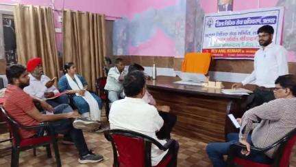 Legal awareness camp organized at Panchayat Samiti Headquarters Govindgarh in relation to National Lok Adalat. #Nalsa