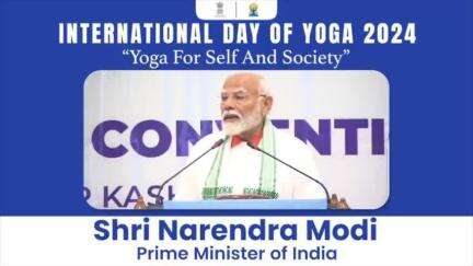 The world is looking at #Yoga, as an agent of #Powerfulagent of global good. - PM Narendra Modi