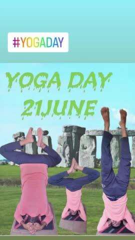 Yoga Day 
#Yoga
#Yogalove
#Yogaeveryday
#Yogaeverywhere