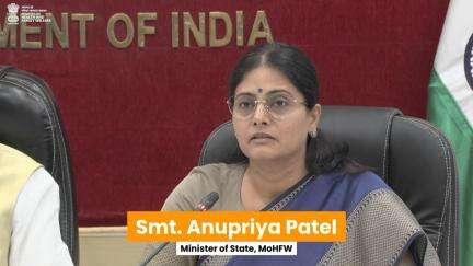 Smt. Anupriya Patel Says a few words on #WorldPopulationDay