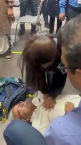 Hats off to Dr. Priya Garg of Ajmer Division for her swift action in saving a 60-year-old heart attack victim with CPR at New Delhi Airport on July 17th. Heroes in white coats! 👩‍⚕️❤️ #LifeSavers #HealthcareHeroes