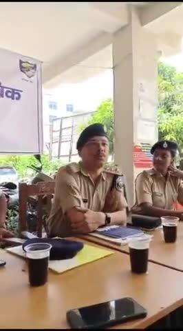 #हाजीपुर// नय आपराधिक कानून पर बोलते dy dsp वैशाली