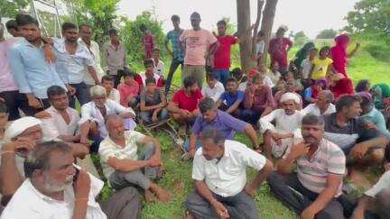 भीमाना गांव में अतीक्रमण  को लेकर ग्रामीणों में आक्रोश 
परंतु प्रशासन अपने मनमानी से कार्य कर रहा है