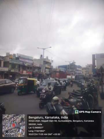 'Traffic Advisory'
Slow-moving traffic due to a public Event  &   Procession today and tomorrow, on Both sides of Sunkadakatte towards Magadi Main Road, Kindly co-operate.