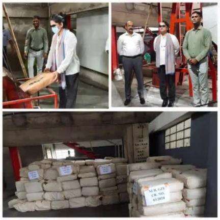 #DrugsFreeBharat
NCB-Guwahati. Total 3139.475 kg (Ganja) Drug disposed in 02 Cases at Waste Management Services Pvt Ltd.