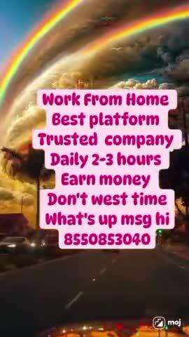 work from home job available interested what's up msg hi 85508 53040 only interested people