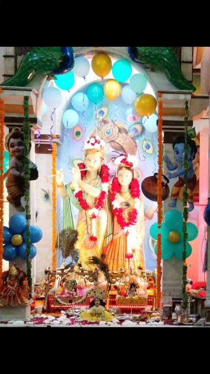 #जन्माष्टमी #CELEBRATION 
धूम धाम से मनाया गया पर्व ।