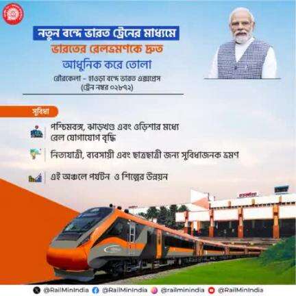 #RailInfra4Jharkhand
#VandeBharatExpress