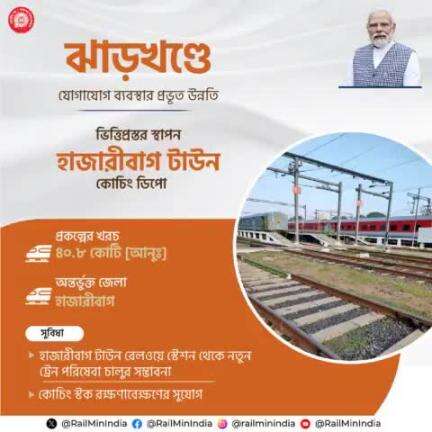 #RailInfra4Jharkhand
#VandeBharatExpress