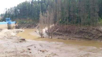 लोहाघाट:गेट खराब होने से कोली झील हुई खाली हजारों की तादात में बही मछलियां नौका संचालकों मे आक्रोश