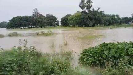 Balua salempur me flood