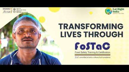 Watch to know about Santosh Kumar’s inspirational #FoSTaC journey! #FSSAI