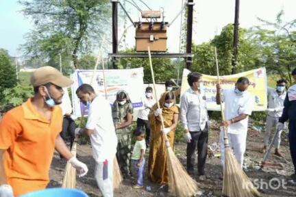 थांदला: थांदला में स्वच्छता ही सेवा अभियान 2024 के तहत श्रमदान किया गया, नगर परिषद अध्यक्ष व अनुविभागीय अधिकारी रहे मौजूद