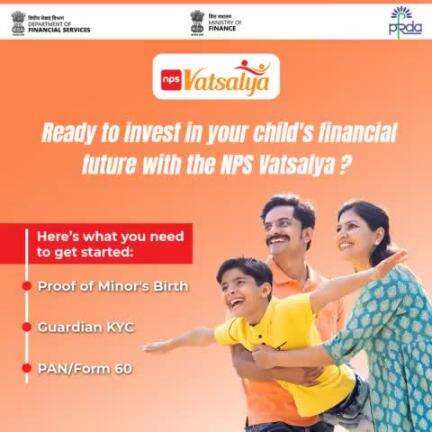 Ready to invest in your child’s financial future with #NPSVatsalya?

Here is what you need to get you started to invest in your child’s right away 👇