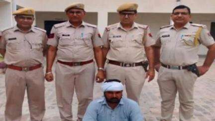 लालगढ़ थाना पुलिस ने दो अवैध पिस्तौल के साथ एक आरोपी को किया गिरफ्तार