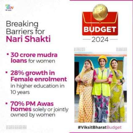 100 days of Modi 3.0: Women-Led Development in the First 100 Days

A Transformative Journey

More details :https://pib.gov.in/PressNoteDeta