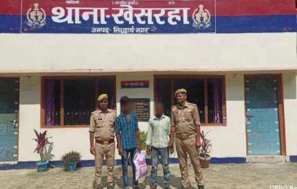 बांसी: खेसरहा थाना पुलिस ने जनरेटर चोरी के मामले में दो आरोपियों को किया गिरफ्तार, जनरेटर बरामद