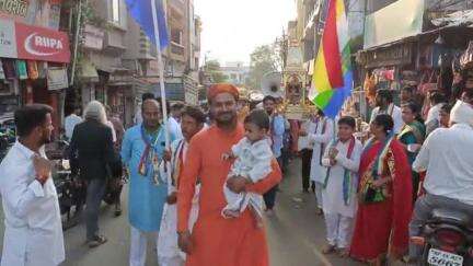 मुलताई: मुलताई के श्री पार्श्वनाथ दिगंबर जैन मंदिर में पर्युषण पर्व अर्थात क्षमा पर्व का आयोजन हुआ, समापन पर निकली शोभायात्रा