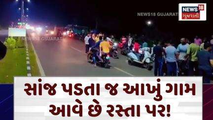 Vadodara News | સાંજ પડતા જ આખું ગામ આવે છે રસ્તા પર | Theft | Robbery | Viral Video | N18V