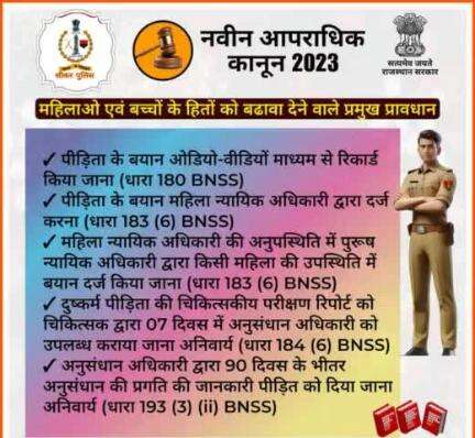 #सीकर 
🔺 नवीन आपराधिक कानून के तहत 
#TeamSikarPolice