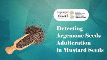 Learn how to detect argemone seeds adulteration in mustard seeds with this video! #NoToAdulteration #FSSAI