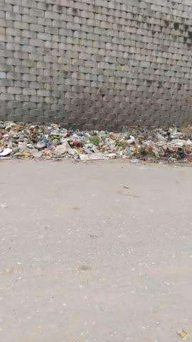 Sasaram road mohania Dr bhim Rao Ambedkar k piche kachra se durgandh se log parshan