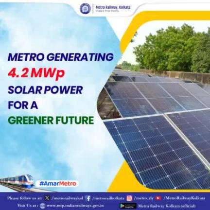 #Metro now generating 4.2 MWp #SolarPower for a #GreenerFuture