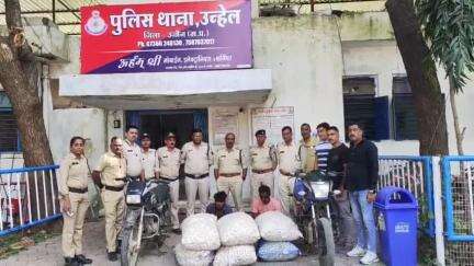 उन्हेल पुलिस की कार्यवाही