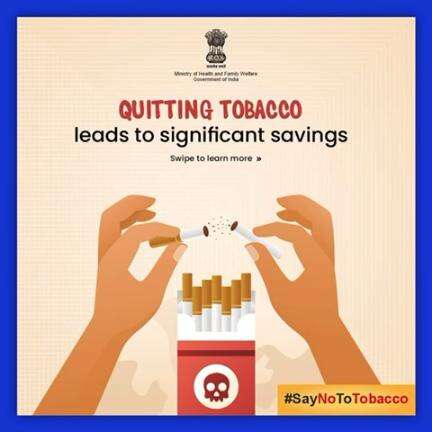 Quitting tobacco doesn’t just save your health—it saves your wallet too! 💸 

#SayNoToTobacco #TFYC2 #QuitTobacco