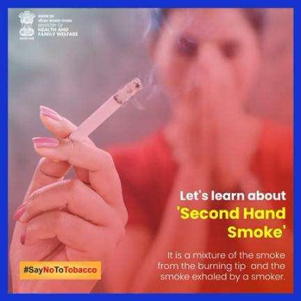 Secondhand smoke doesn’t just affect smokers – it harms everyone around them. 
.
#SayNoToTobacco #SecondhandSmoke